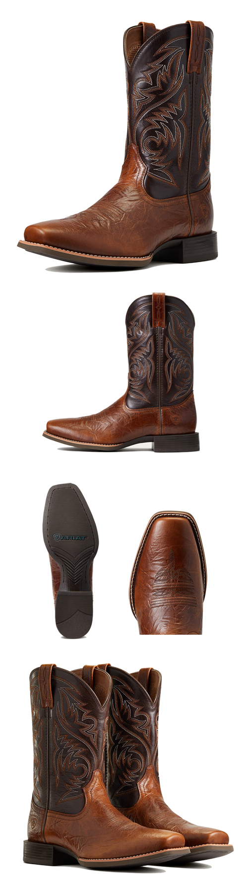 Herdsman Western Cowboy Boot