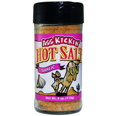 Ass Kickin' Garlic Hot Salt
