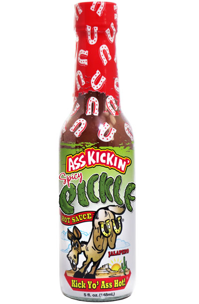 Ass Kickin' Spicy Pickle Jalapeno Hot Sauce