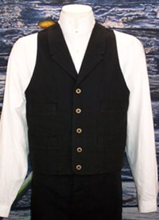 Old West Canvas Vest (Tall)
