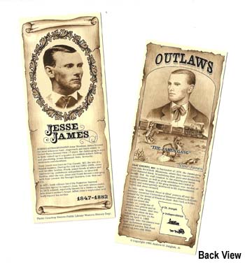 Jesse James Bookmark