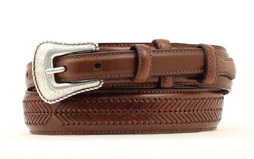 Tapered Leather Belt 
