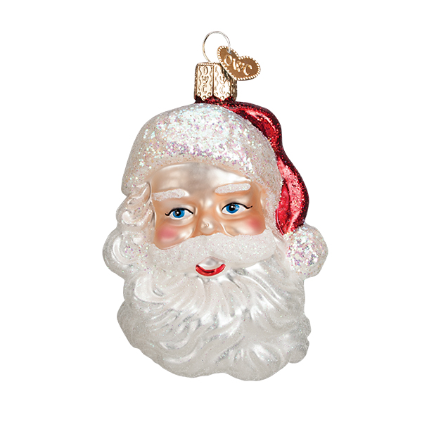 Santa Head Ornament