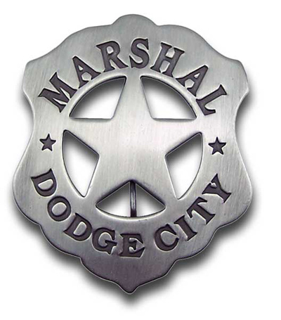 Marshal Dodge City Badge