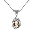 [1928 Jewelry Cameo Necklace]