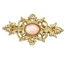 [1928 Jewelry Peach Stone Pin]