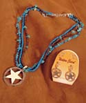 [ - Star Pendent Necklace/Earrings]