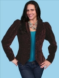 [Wah Maker Velvet Tapestry Outing Jacket]