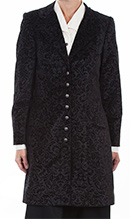 [Wahmaker Vintage Velvet Frock Coat]