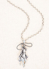 [***Limited Edition*** Rather Be Roping Necklace]