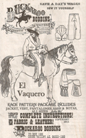 [Buckaroo Bobbins El Vaquero Pattern]