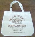 [Wild West Mercantile Canvas Tote Bag]
