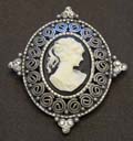 [ Cameo Brooch]