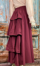 [Frontier Classics Cotton Bustle Skirt]