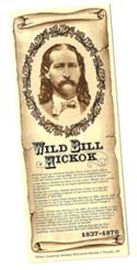[Desert Gathering Wild Bill Hickok Bookmark]