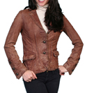[Scully Ladies Leather Jacket]