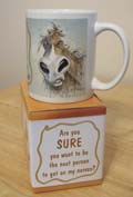 [Leanin' Tree Stoneware Mug - On My Nerves]