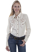 [Scully Westerns Round Up Blouse]