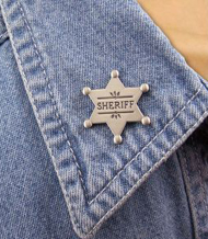 [ Sheriff Badge Pin]