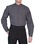 [Scully Rangewear Leland Stripe Shirt (Big)]