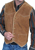 [Scully Suede Hunting Vest]