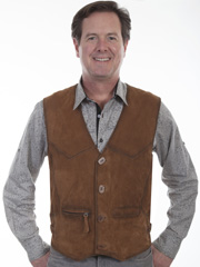 [Scully Durango Leather Vest]