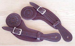 [Wild West Mercantile Spur Straps]