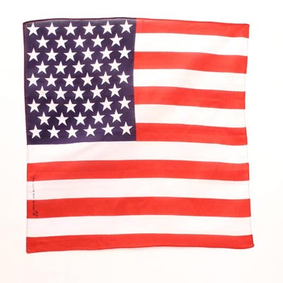American Flag Cotton Scarf
