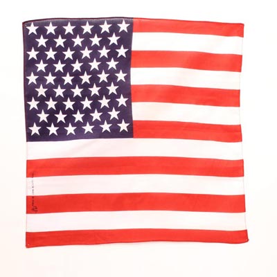 American Flag Cotton Scarf