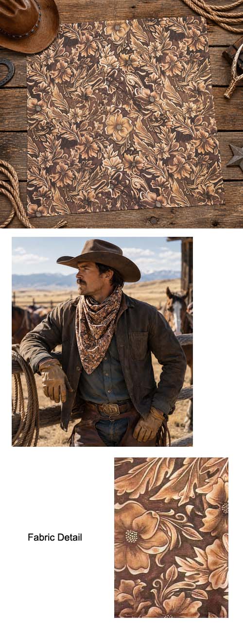 Desert Flower Scarf