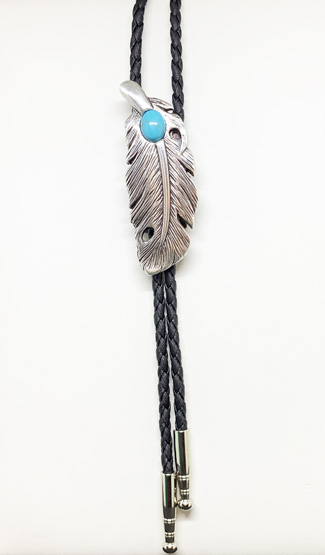 Feather Bolo Tie