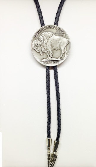 Buffalo Nickel Bolo Tie