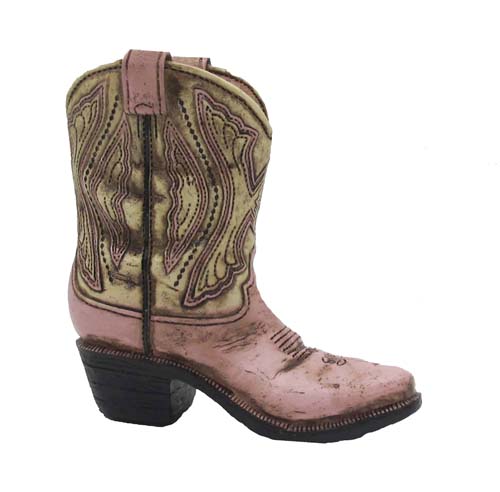 Boot Pencil Cup- Pink