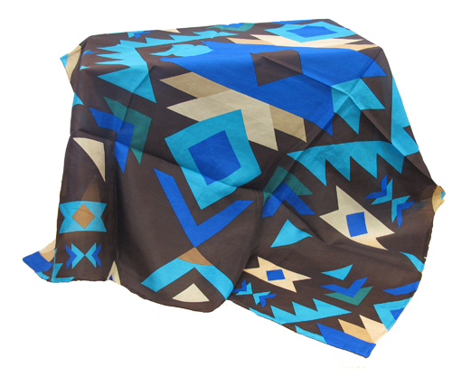 Silk Southwest Print Wild Rag