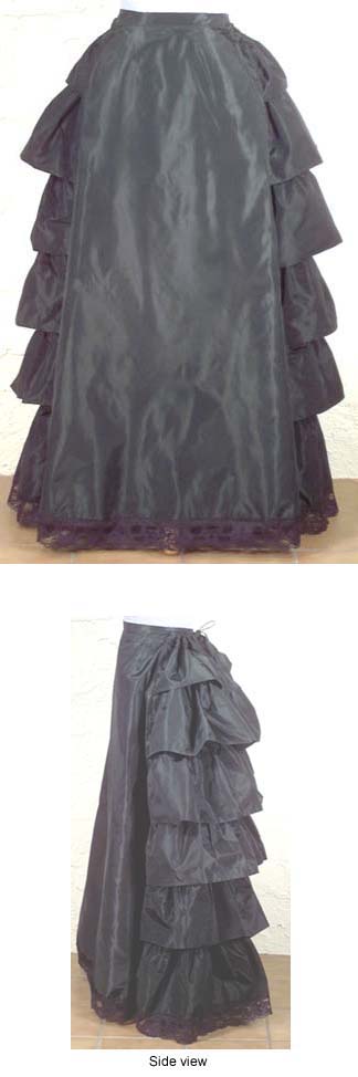 Ruffled Back Petticoat- CLOSEOUT ITEM