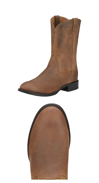 Men's Heritage Roper Boot (WIDE)