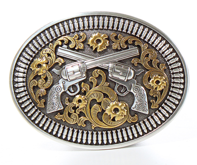 Floral Revolver Buckle