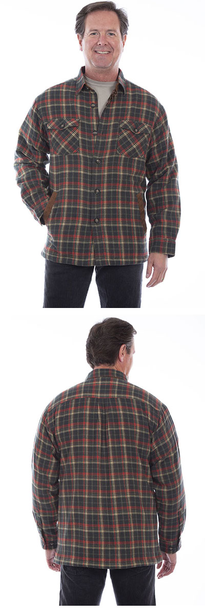 Sherpa Lined Flannel Shirt