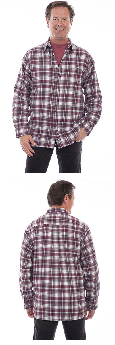 Flannel Button Up Shirt