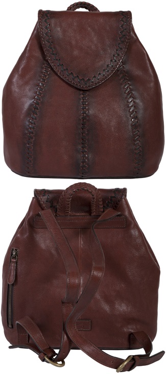 Scully leather backpack hotsell