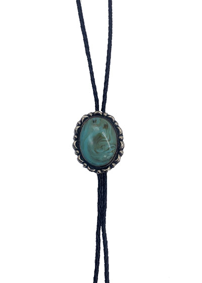 Scalloped Bolo Tie