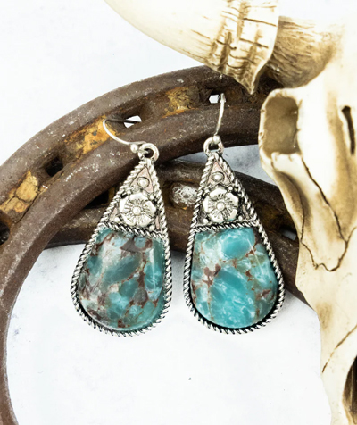 Flor Teardrop Earrings