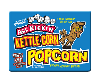 Ass Kickin' Kettle Corn Popcorn