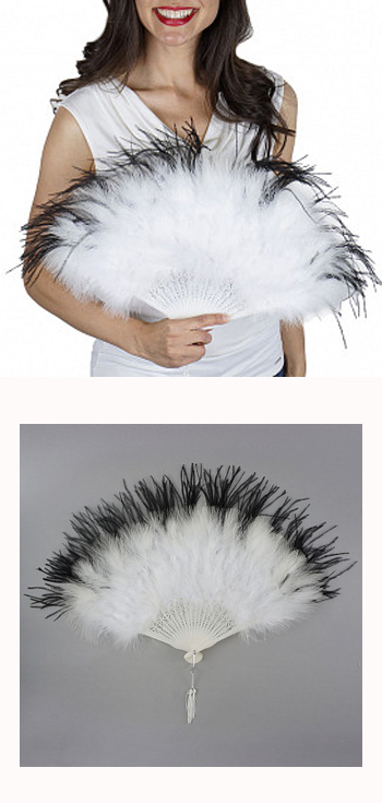 Ostrich/Marabou Fan