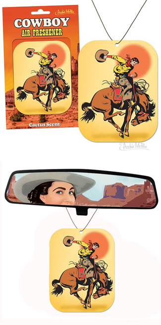 Cowboy Air Freshener