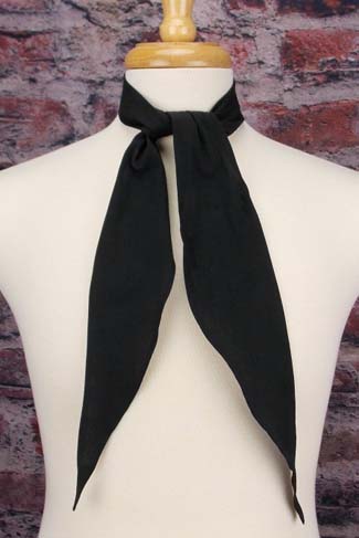 Cotton Apache Scarf -Black