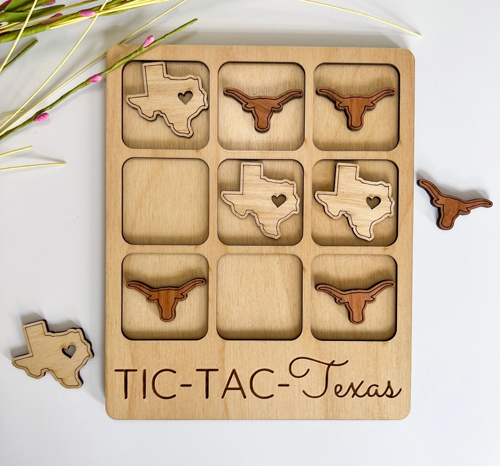 Texas Tic-Tac-Toe Game 
