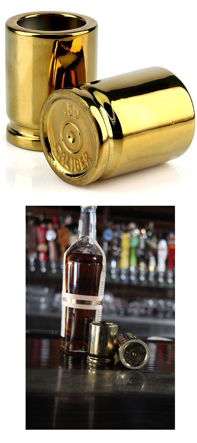 50 Caliber Shot Glasses- Set