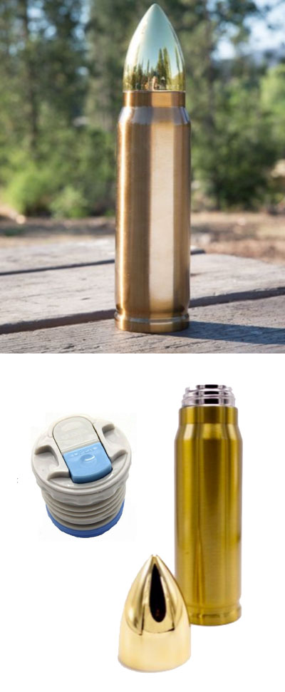 Bullet Thermo Bottle  Wild West Mercantile