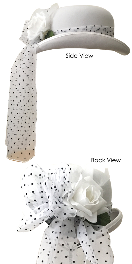 Ladies' Polka-dot Derby